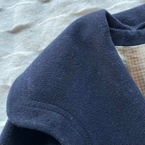 Vintage Gil Bret Wool Blend Shawl Collar Classic Double Breasted Long Overcoat - Picture 12 of 16